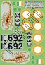 Azur Decalcomanie Ouragan India 1/48 IC692