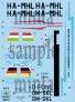 1/48 Decal AN-2 Civil (Lufthansa, HA-MHL) image 2