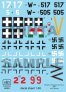 1/72 Decal Fw-190 F-8 red 2, 9, W-517, w505 image 2