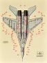1/72 Decal MiG-29 Russian stencils image 2