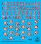 1/48 Decal Hungarian National Insignias & Numbers 1950-90