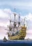 Heller Le Soleil Royal Sailing Ship Kit 1/100