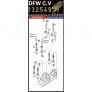 1/32 DFW.CV seat belts set (for Wingnut Wings) image 1