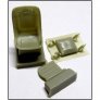 1/32 Arado Ar 196A-3 seats x 2 with pre-cut (laser) Seat Belts image 1