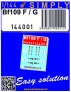 HGW Ceintures de S�curit� Bf 109F/G Simply 1/144