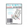HGW Ceintures de s�curit� 1/144 Chasseurs US Simply image 1