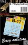 1/48 Seatbelts B-17 Flying Fortress SIMPLY I.