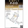 HGW Ceintures de S�curit� P-51D Mustang SIMPLY 1/48 image 1