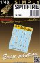 HGW Ceintures de s�curit� Spitfire 1/48 Simply