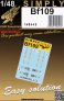 HGW Ceintures de s�curit� Bf 109 Simply 1/48