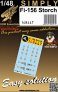 HGW 1/48 Ceintures de s�curit� Fi 156 Storch SIMPLY