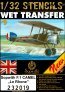 1/32 STENCILS Sopwith F.1 Camel Le Rhone