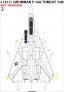 1/48 STENCILS F-14 Tomcat & Remove Before Flight image 6
