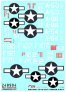 1/48 Decals F4U-1D Corsair / F4U-4 WW.II image 1