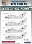 1/72 Decals MiG-15 in Czech Air Force  Part 1