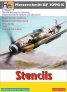 1/72 Stencils Messerschmitt BF 109 G-K
