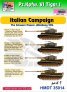 1/35 Decals Pz.Kpfw.VI Tiger I Italian Camp. Pt.1