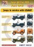 1/35 Decals J.Willys MB/Ford GPW in USAAF service
