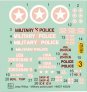 1/48 Decals Jeep Willys MB/Ford GPW Military Police 1 image 1