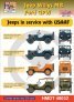 1/48 Decals Jeep Willys MB/Ford GPW in USAAF service