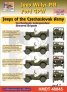 1/48 Decals Jeep Willys MB/Ford GPW CZ Army Brigade