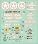 1/72 Decals Jeep Willys MB/Ford GPW Military Police 1 image 1