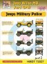 1/72 Decals Jeep Willys MB/Ford GPW Military Police 2