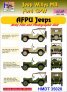 1/35 Willys Jeep MB/Ford GPW AFPU Jeeps