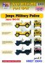 1/35 Willys Jeep MB/U.S. Ford Gpw Jeeps Military Police, Pt.3