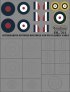 1/48 Supermarine Spitfire roundels and fin flashes-EARLY