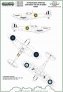 1/72 Supermarine Spitfire roundels and fin flashes-EARLY