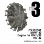 BMW 132 Radial Engine 1/32 for ICM Hs-132A-1 & Hs-123 image 1