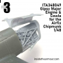 Detail Set Gipsy Major Engine Chipmunk T.10/T.20 1/48 image 1