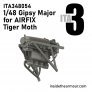 Gipsy Major Engine 1/48 for Airfix Tiger Moth image 1