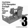 Inside the Armour Set Dettaglio Cockpit Hampden 1/72 image 1