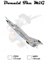 1/48 Donald the MiG. Czech Mikoyan MIG-21MF #4017 image 1