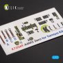 1/72 Mitsubishi A6M3 Zero interior decals for Tamiya