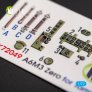 1/72 Mitsubishi A6M3 Zero interior decals for Tamiya image 1