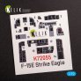 1/72 McDonnell F-15E Strike Eagle interior decals for Revell image 2