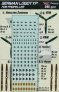 1/32 Decals German logotypes for propellers