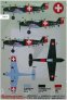 1/72 Decals Bf 109 E-3A Emil Part III (Swiss AF) image 1