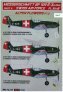 1/72 Decals Bf 109 E-3A Emil Part V (Swiss AF)