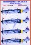1/144 Decals Bf 109G-6 Slovak Air Force