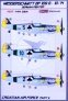 1/144 Decals Bf 109G-10/14 Croatian AF Part 2
