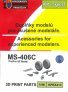 1/48 Morane-Saulnier MS-406C 3D parts 3D printed parts