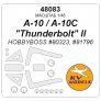 1/48 Fairchild A-10 / A-10C Thunderbolt II for Hobby Boss
