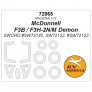 1/72 McDonnell F3B/F3H-2N Demon for Sword