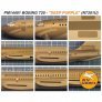 KV Decalcomanie Boeing 720 DEEP PURPLE N7201U 1/144 image 1
