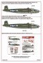 Kits-World 1/48 Decalcomanie B-25J Mitchell USAAF image 1