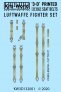 1/32 Luftwaffe Fighter Set Seat Belt 3D decals